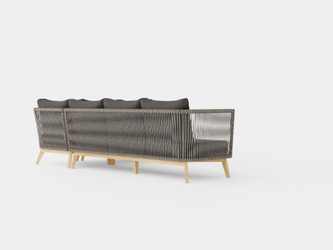 Himmelsnas corner sofa 3D Модель