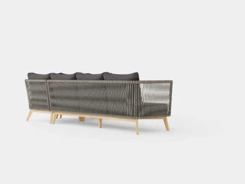 Himmelsnas corner sofa 3D Model