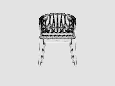 Himmelsnas armchair 3D 모델