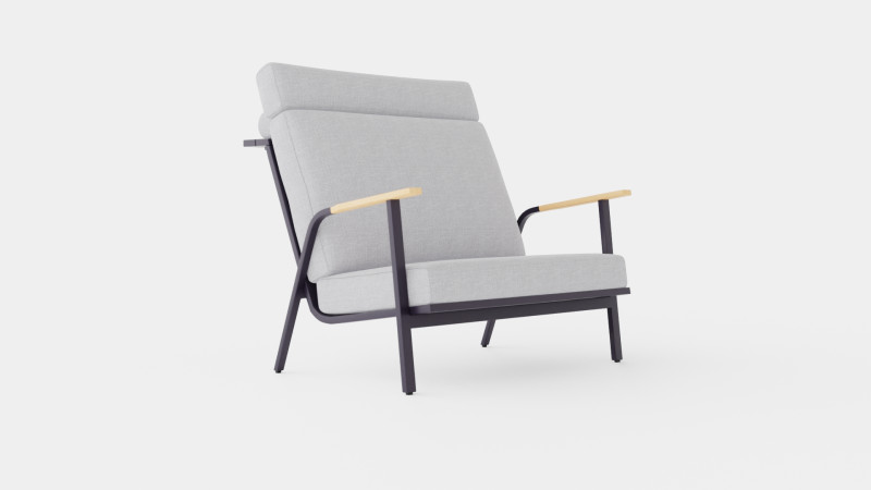 Kungshult lounge chair 3D Модель .c4d .max .obj .3ds .fbx .stl .blend 