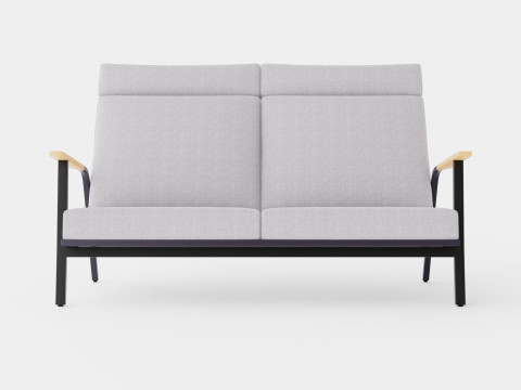 Kungshult 2-seater sofa Model 3D