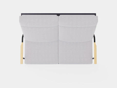 Kungshult 2-seater sofa 3D Model
