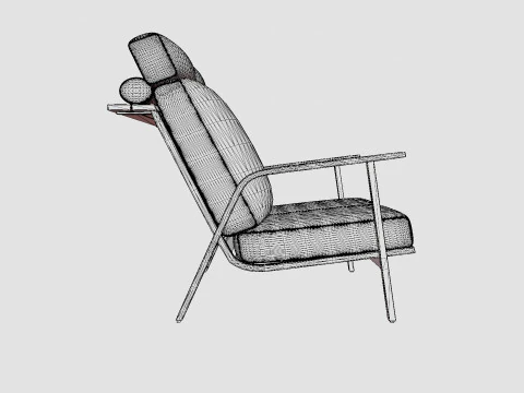 Kungshult 2-seater sofa 3D Model
