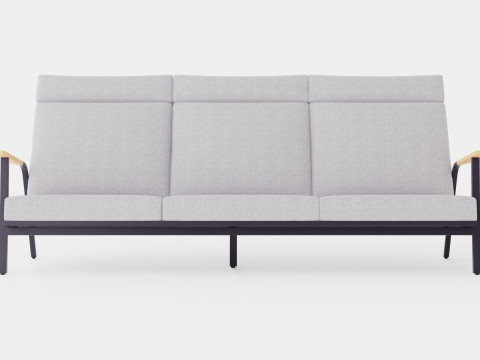 Kungshult 3-seater sofa 3D 모델
