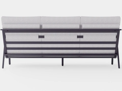 Kungshult 3-seater sofa 3D Model