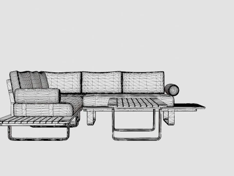 Skagenas corner group 3D Model