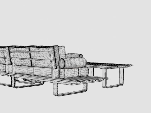 Skagenas corner group 3D Model