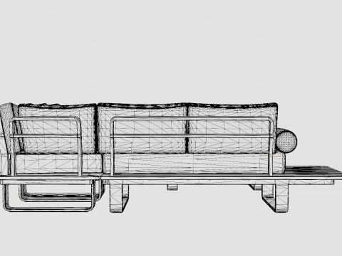 Skagenas corner group 3D Model