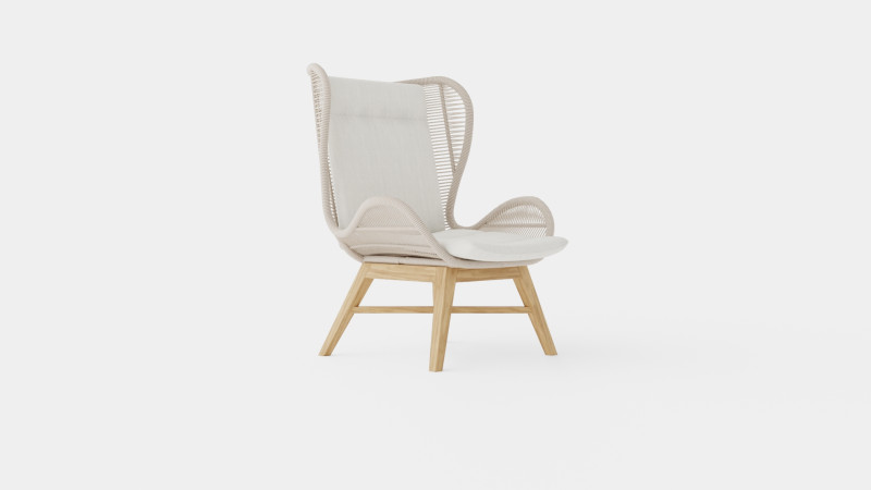 Himmelsnas lounge chair 3D Modell .c4d .max .obj .3ds .fbx .stl .blend