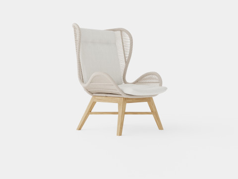 Himmelsnas lounge chair Model 3D