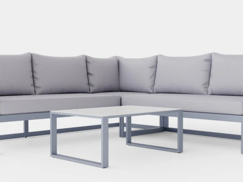 Himmelsnas şezlong 3D Model