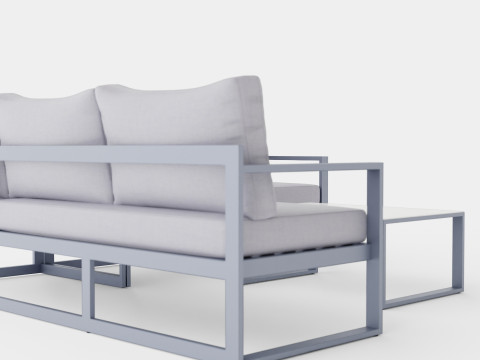 Himmelsnas lounge chair 3D मॉडल