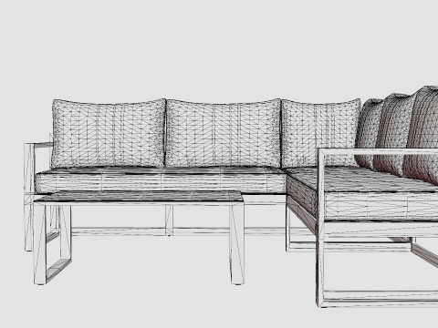 Himmelsnas lounge chair 3D मॉडल