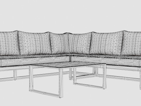 Himmelsnas lounge chair 3D मॉडल
