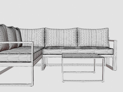 Himmelsnas lounge chair 3D मॉडल