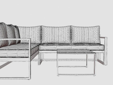 Himmelsnas lounge chair 3D Model