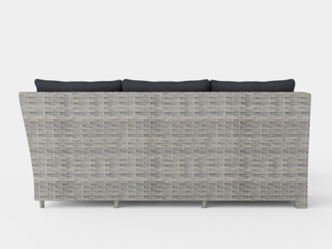 Malaga sofa set 3D मॉडल