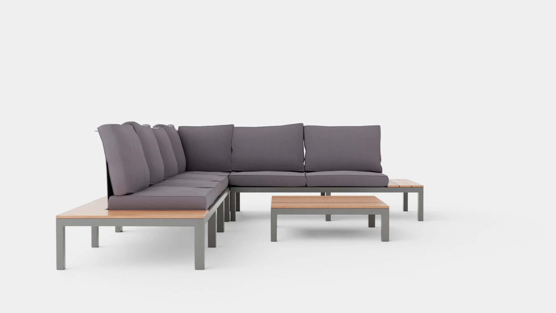 Weekend sofa set 3D Model .c4d .max .obj .3ds .fbx .stl .blend 