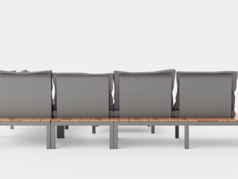 Weekend sofa set Modelo 3D