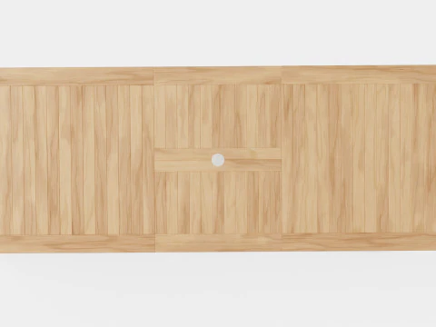 Twin dining table 3D Model