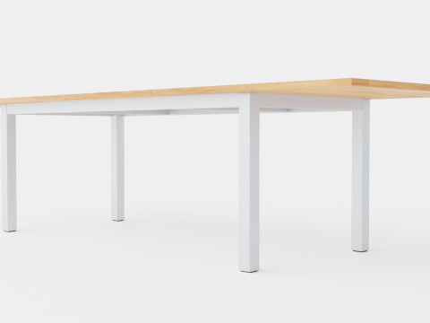 Twin dining table 3D Модель