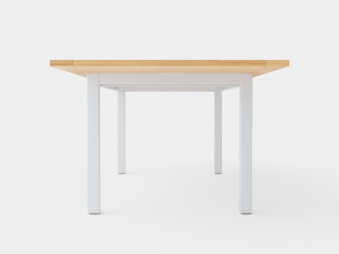 Twin dining table 3D Model