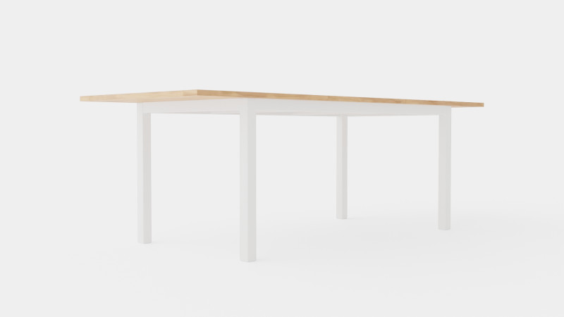 Twin dining table 3D 模型 .c4d .max .obj .3ds .fbx .stl .blend 