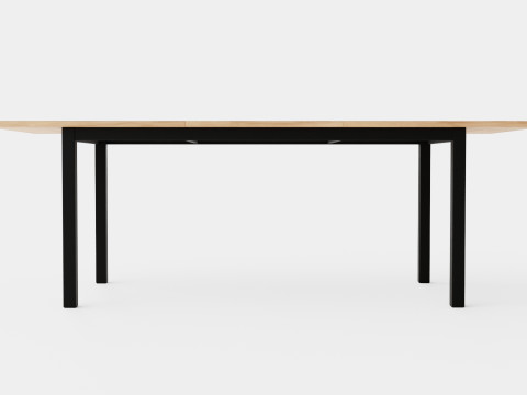 Twin dining table 3D 모델