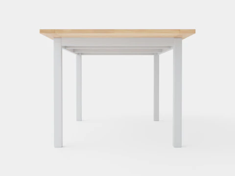 Twin dining table 3D Model