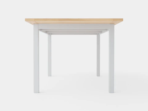 Twin dining table 3D Model
