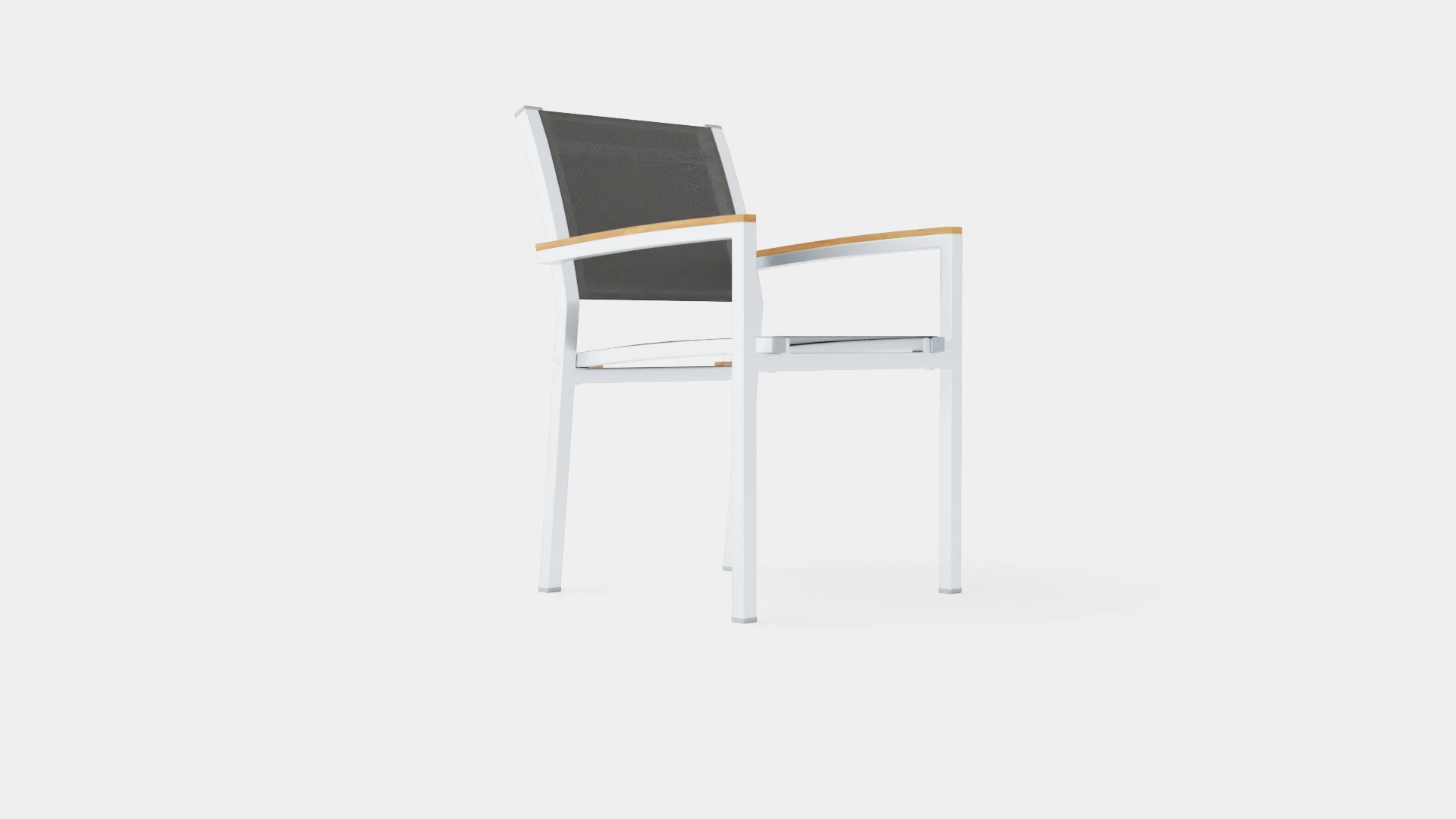 Twin stacking chair 3D Model .c4d .max .obj .3ds .fbx .stl .blend 