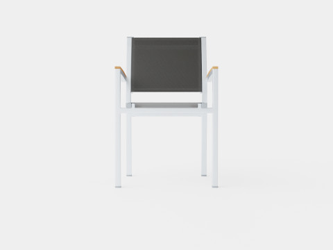 Twin stacking chair Modèle 3D