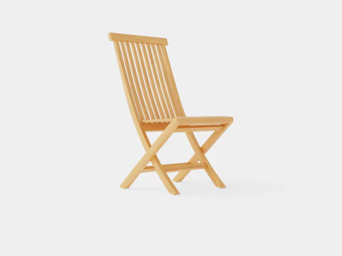 Cadeira dobr&aacute;vel Roce Modelo 3D