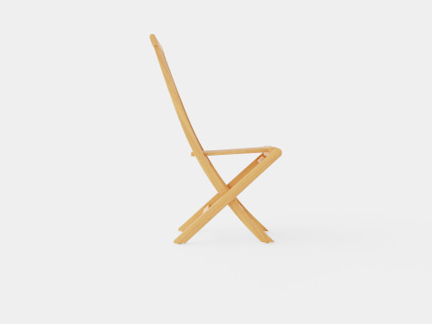 Roce folding chair Modello 3D