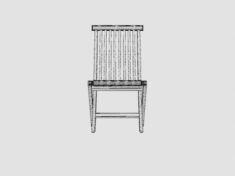 Roce folding chair Modello 3D