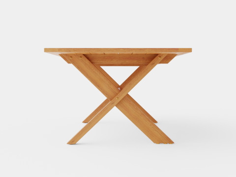 Noble dining table Modello 3D