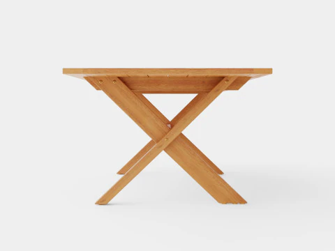 Noble dining table 3D Model