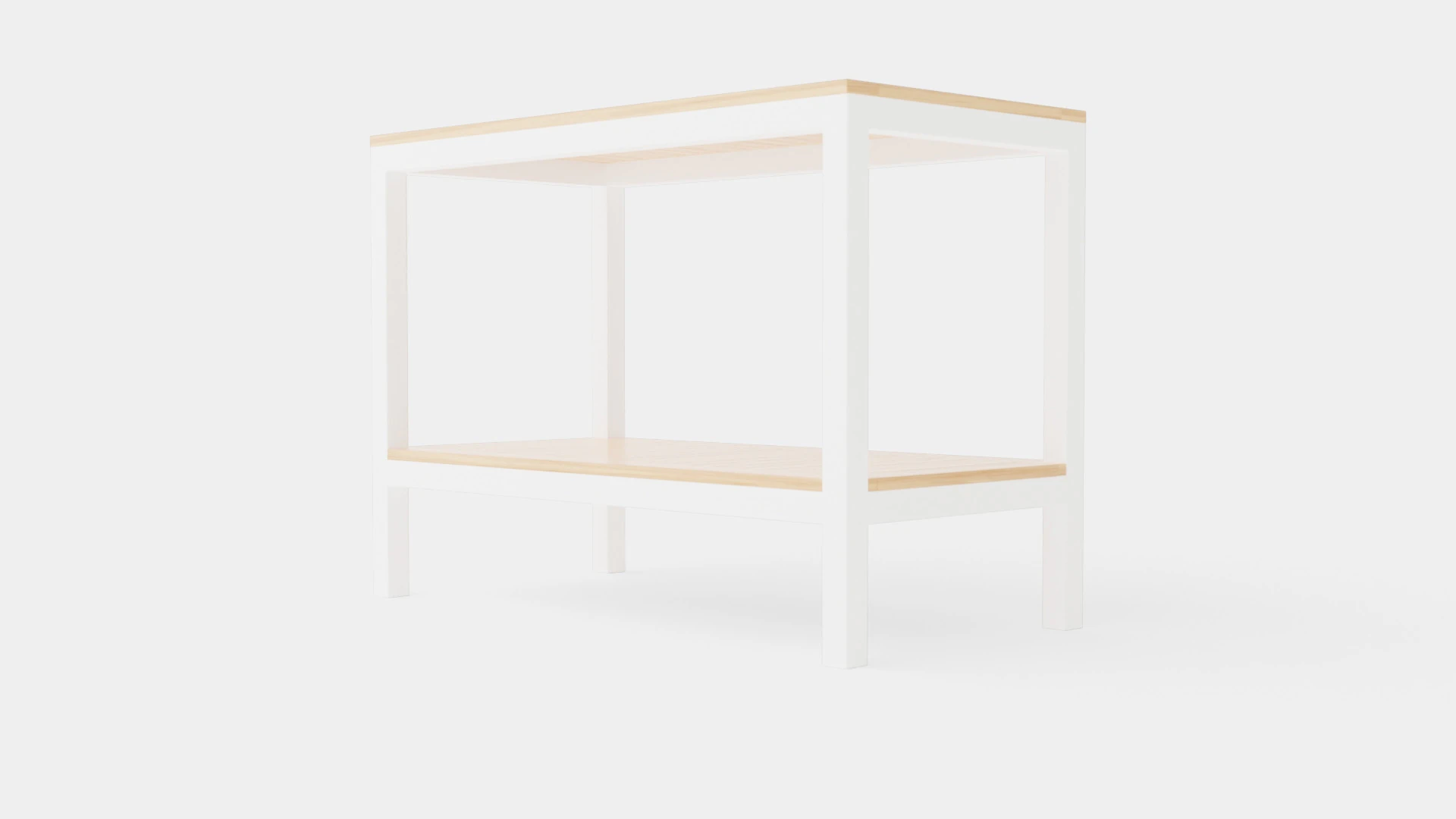 Twin workbench 3D Model .c4d .max .obj .3ds .fbx .stl .blend