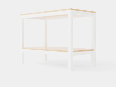 İkiz tezgah 3D Model