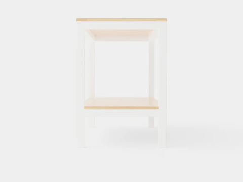 Twin workbench 3D Model