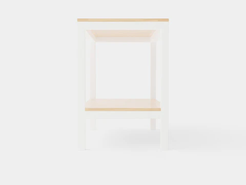 Twin workbench 3D Model