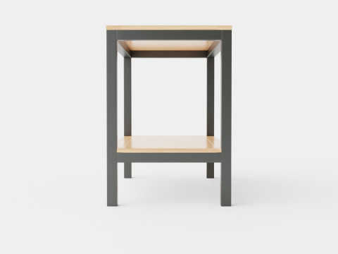 Twin workbench 3D Model