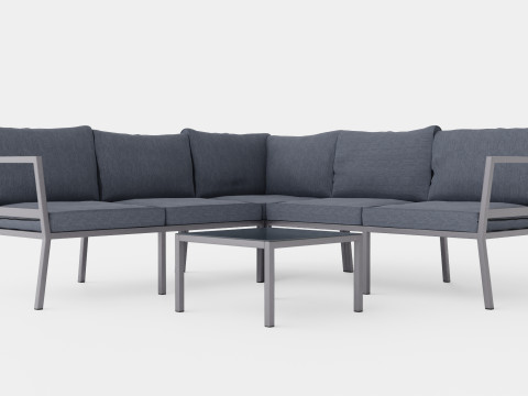Gothenburg sofa set 3D Модель