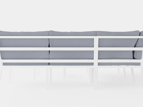 Gothenburg sofa set 3D 모델
