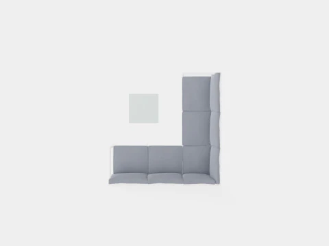Gothenburg sofa set 3D Model