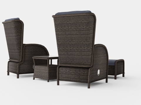 Easton cafe set 3D Модель