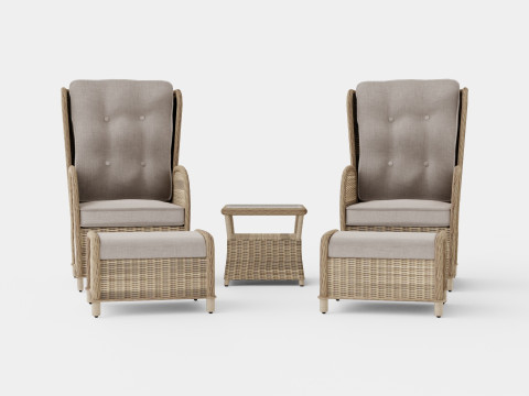 Easton cafe set 3D Модель