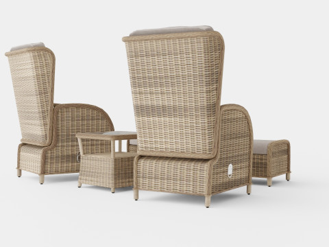 Easton cafe set Model 3D