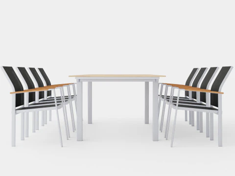 Zestaw do jadalni z Seattle Model 3D