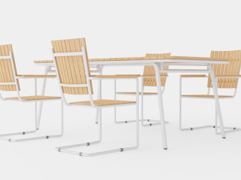 Reso and Hono dining set 3D Model